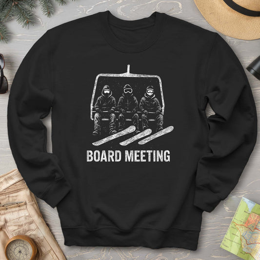 Snowboard "Board Meeting" Sweatshirt