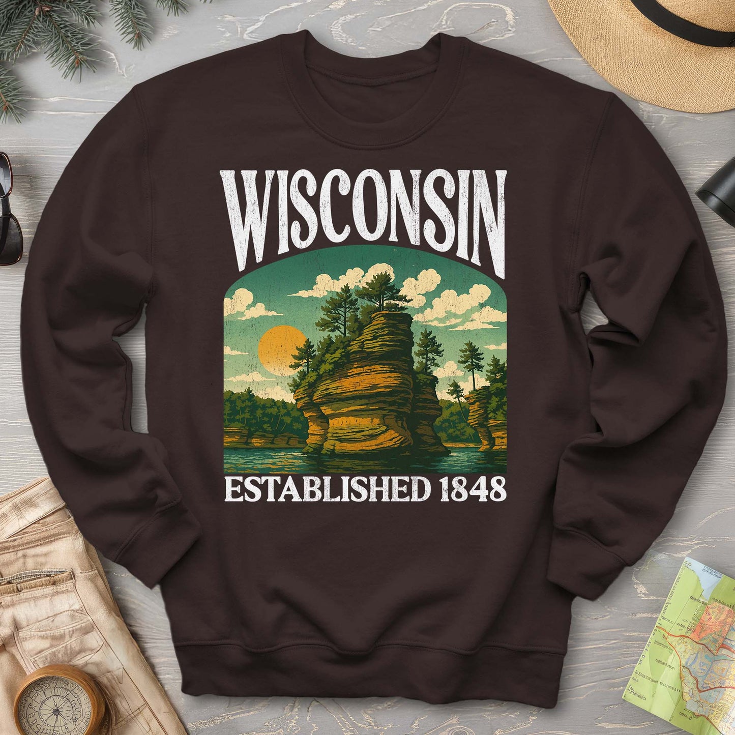 Wisconsin "Big & Bold" Sweatshirt