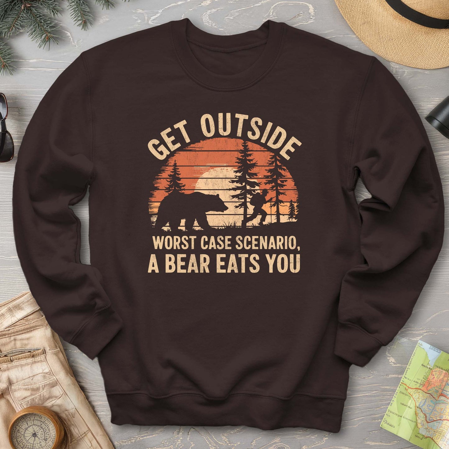 Get Outside "Worst Case Scenario" Sweatshirt