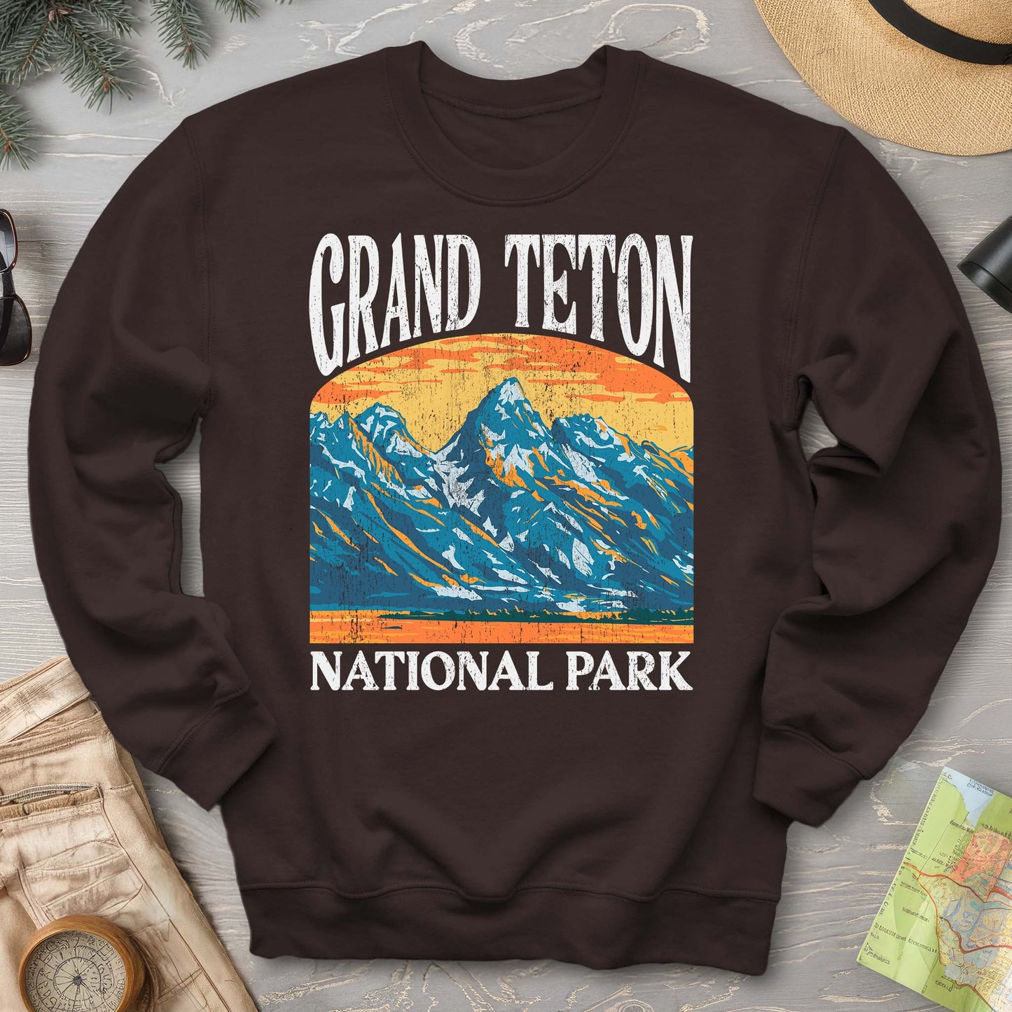 Grand Teton National Park "Big and Bold" Sweatshirt