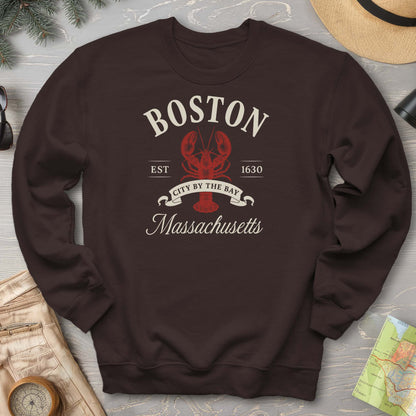 Boston City By the Bay Lobster Sweatshirt