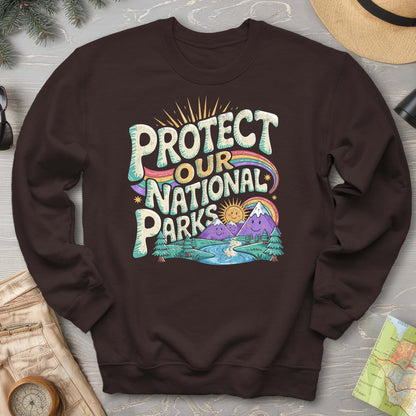 Protect Our Parks "Happy Hippie" Sweatshirt