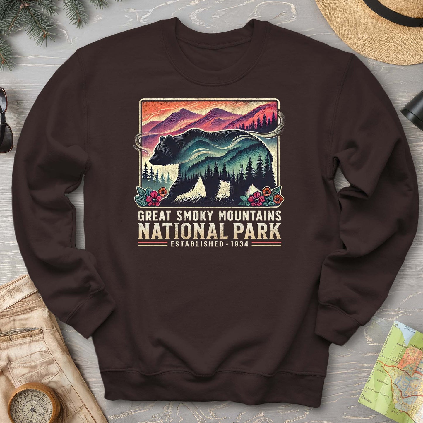 Great Smoky Mountains "Mountain Bear" Sweatshirt