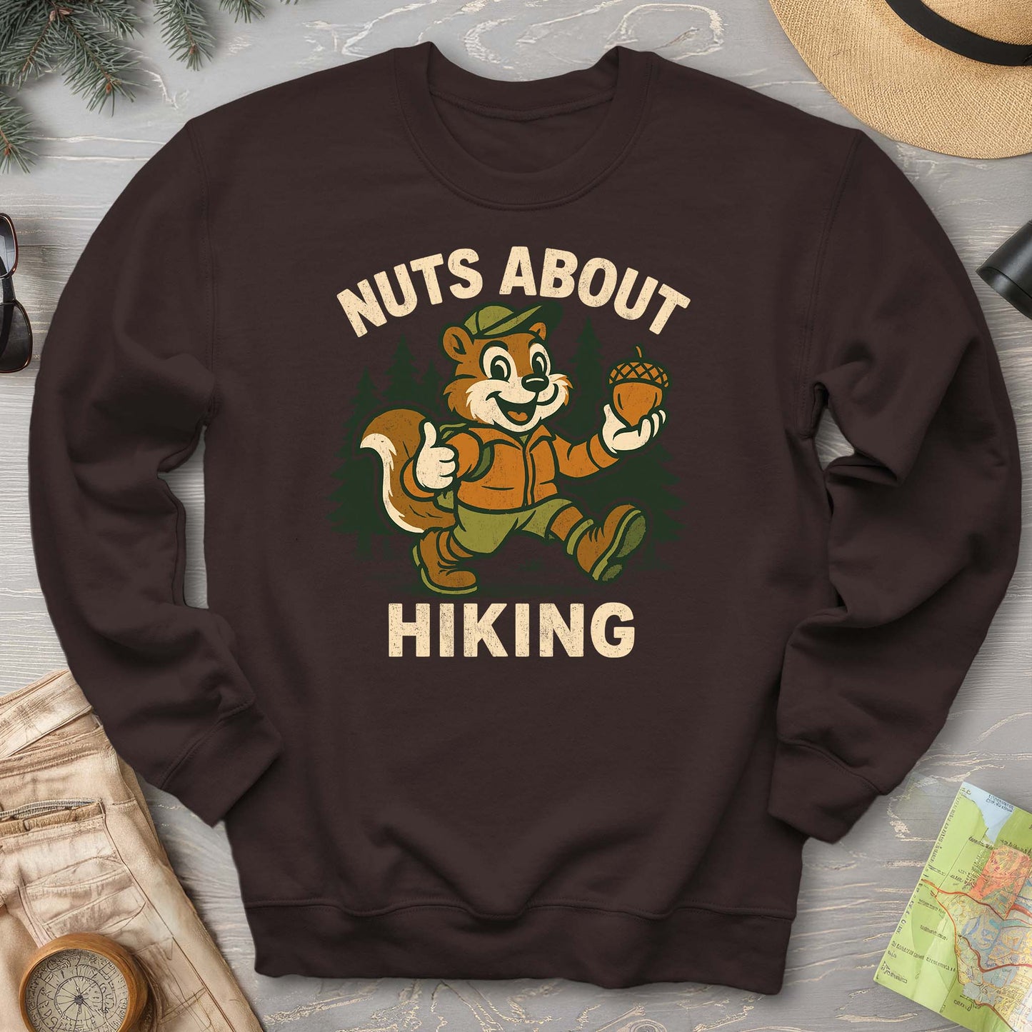 Nuts About Hiking Sweatshirt