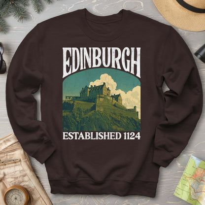 Edinburgh Scotland "Big and Bold" Sweatshirt