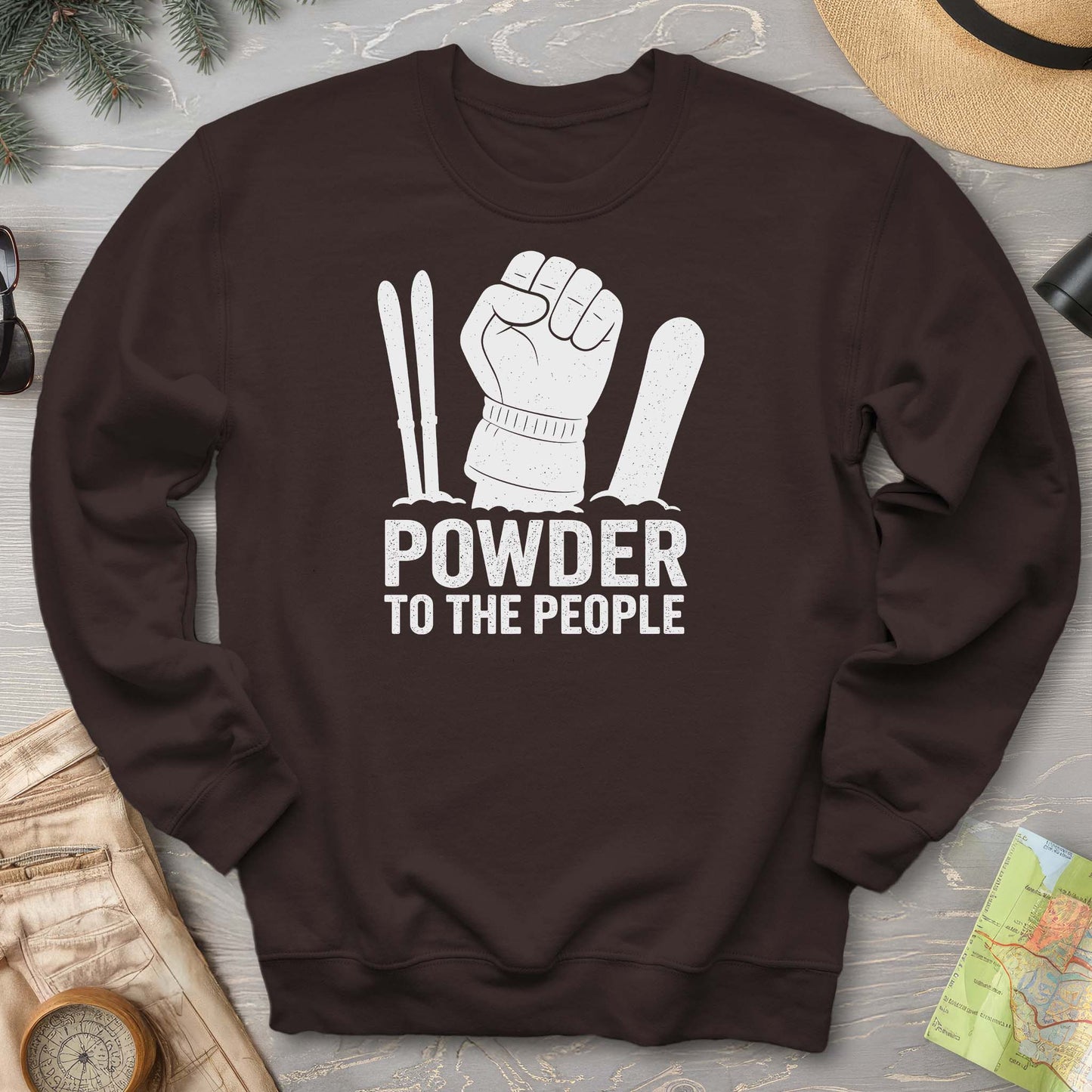 Powder to the People Sweatshirt