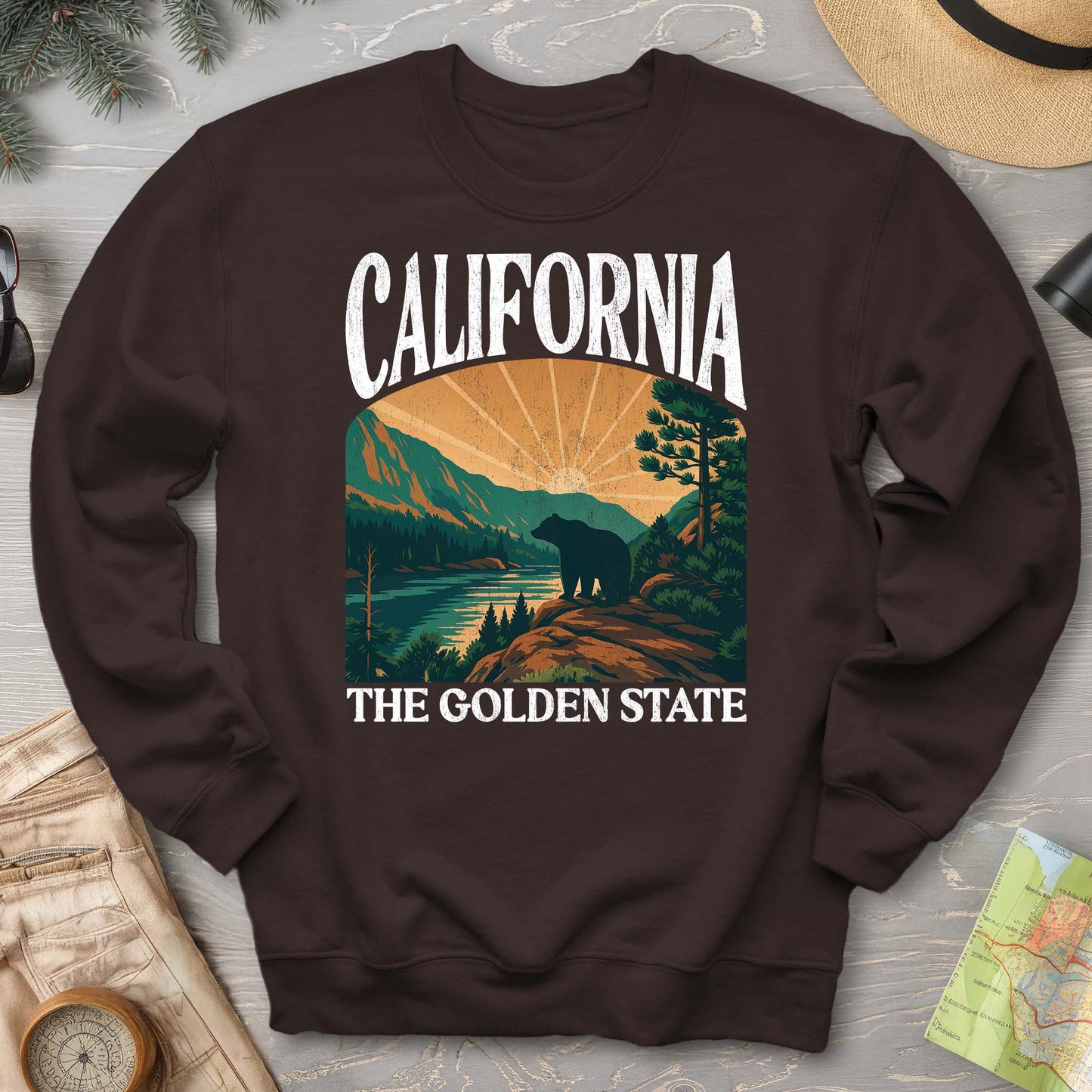 California Golden State "Big and Bold" Sweatshirt