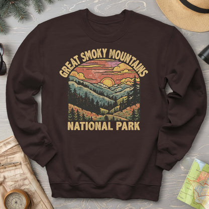 Great Smoky Mountains National Park Sunset Sweatshirt