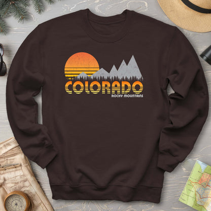 Colorado Rocky Mountains "80's Retro" Sweatshirt