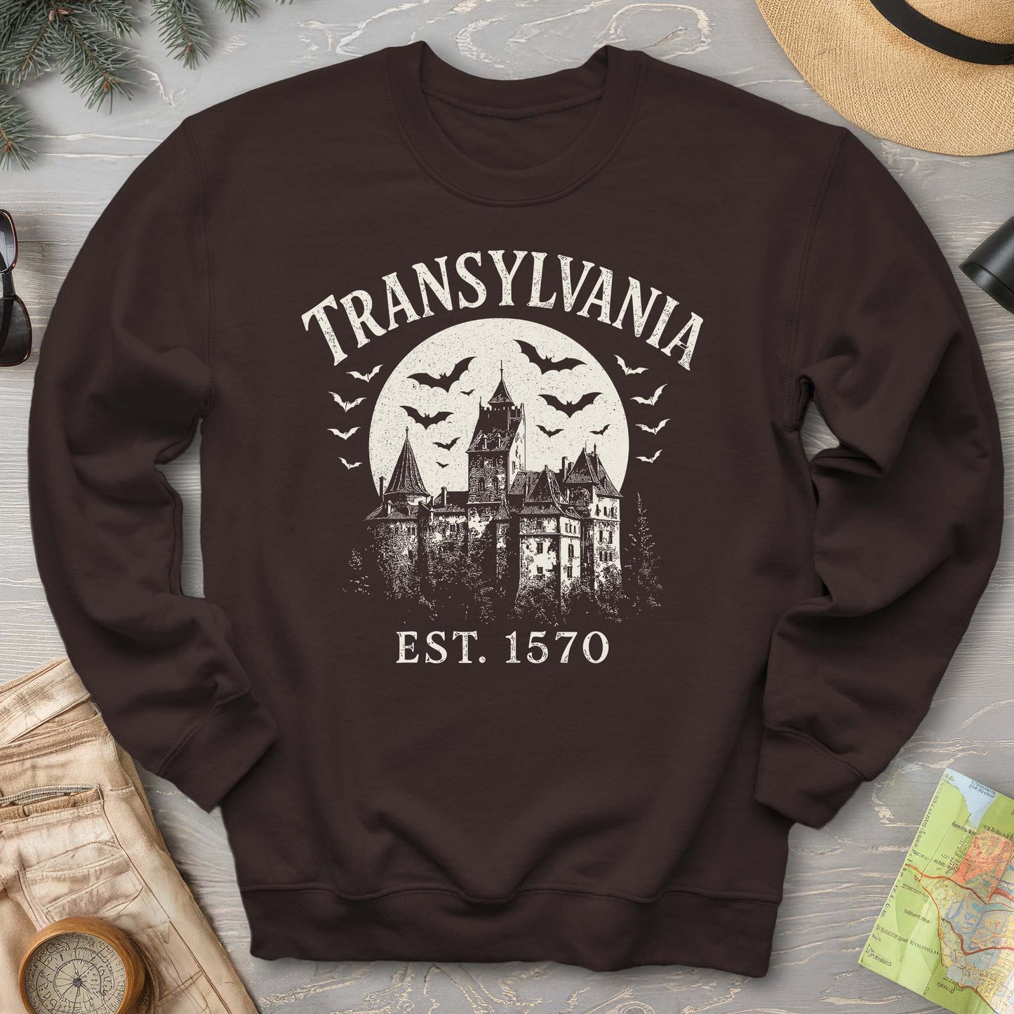 Transylvania Bran Castle Sweatshirt