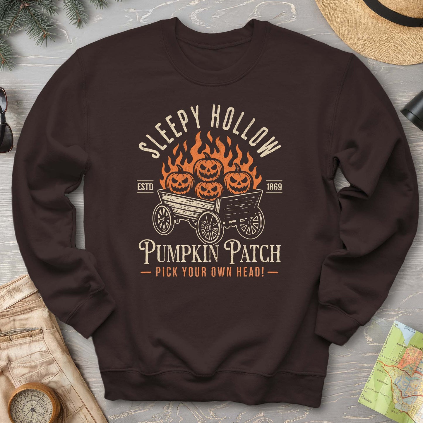 Sleepy Hollow Pumpkin Patch Sweatshirt