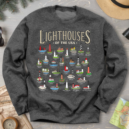 Lighthouses of the USA Sweatshirt