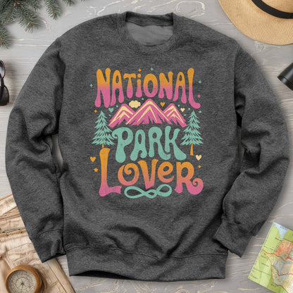 National Park Lover "Groovy Color" Sweatshirt