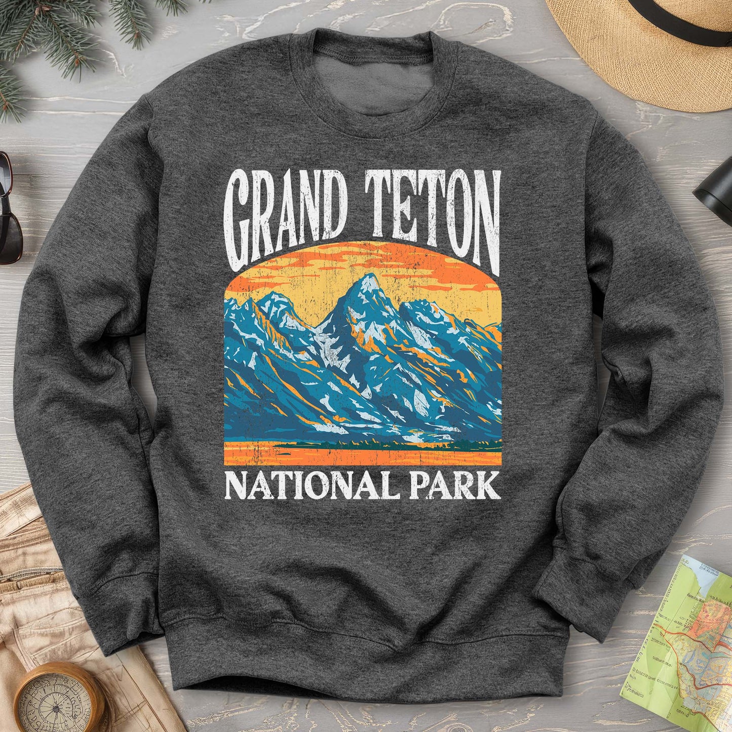 Grand Teton National Park "Big and Bold" Sweatshirt