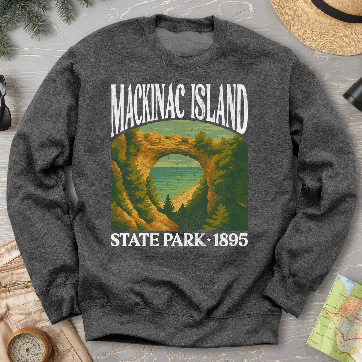 Mackinac Island State Park"Big and Bold" Sweatshirt