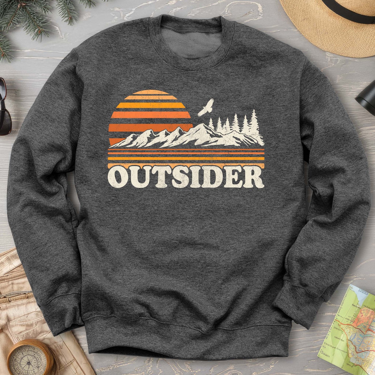 Outsider Vintage Mountains Sweatshirt