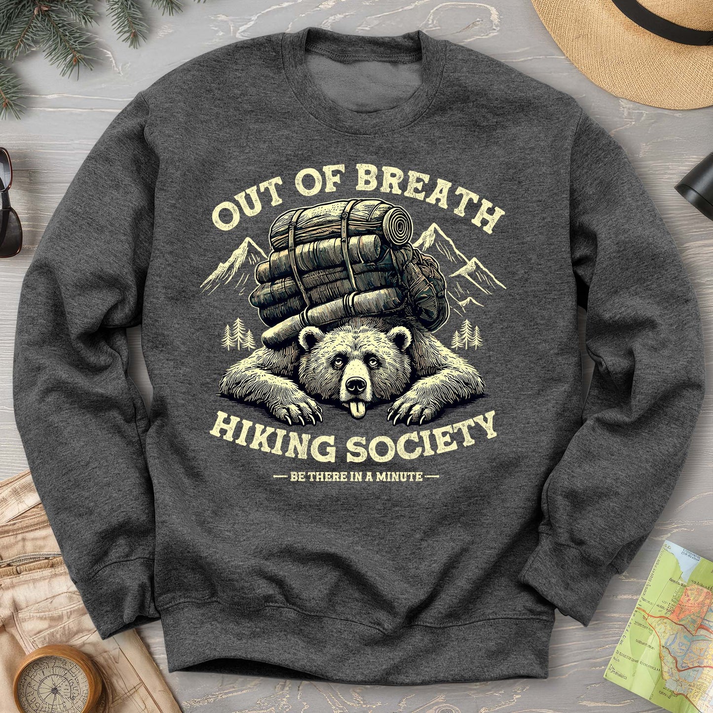 Out of Breath Hiking Society Sweatshirt