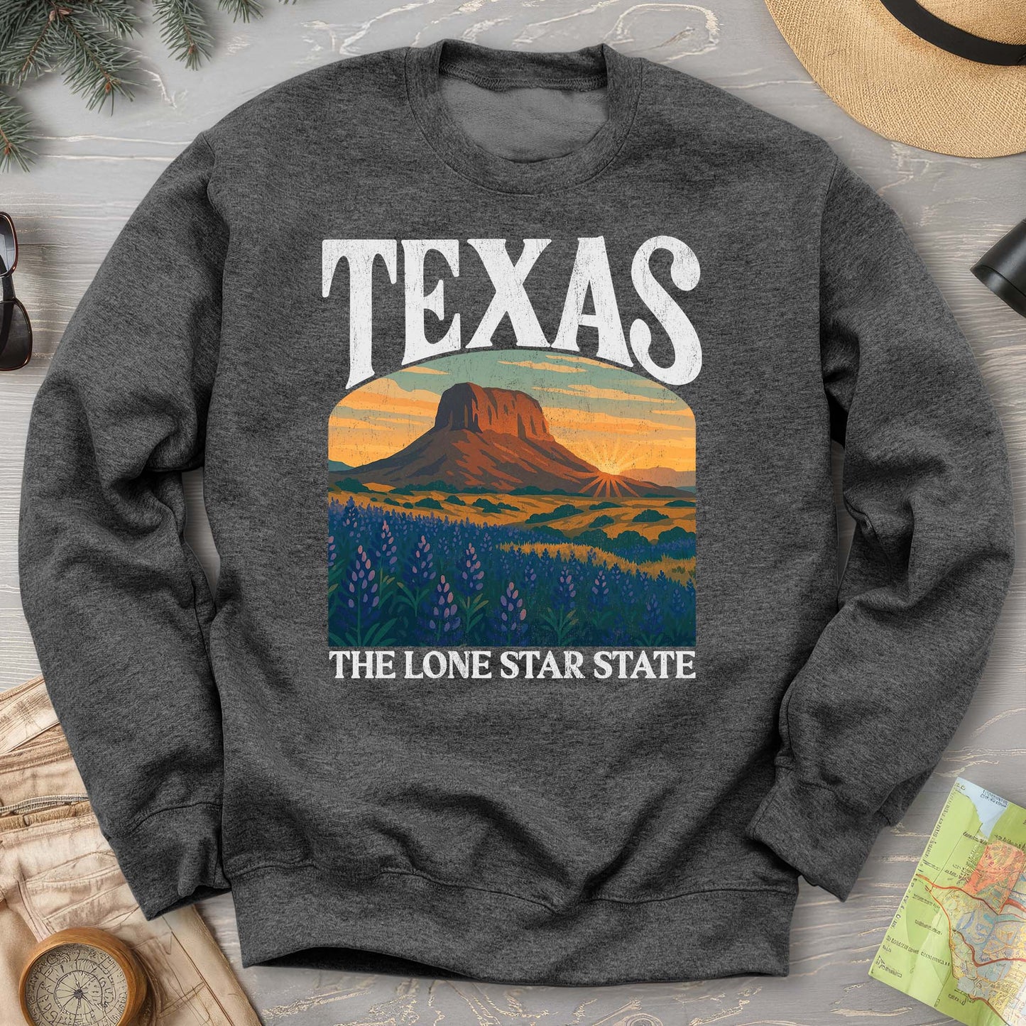 Texas Lone Star State "Big and Bold" Sweatshirt