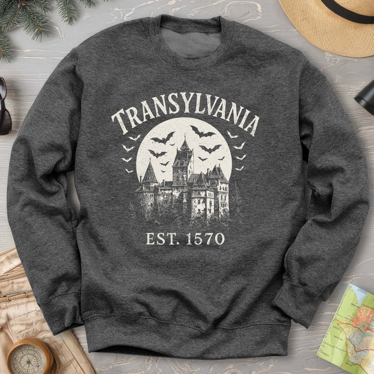 Transylvania Bran Castle Sweatshirt