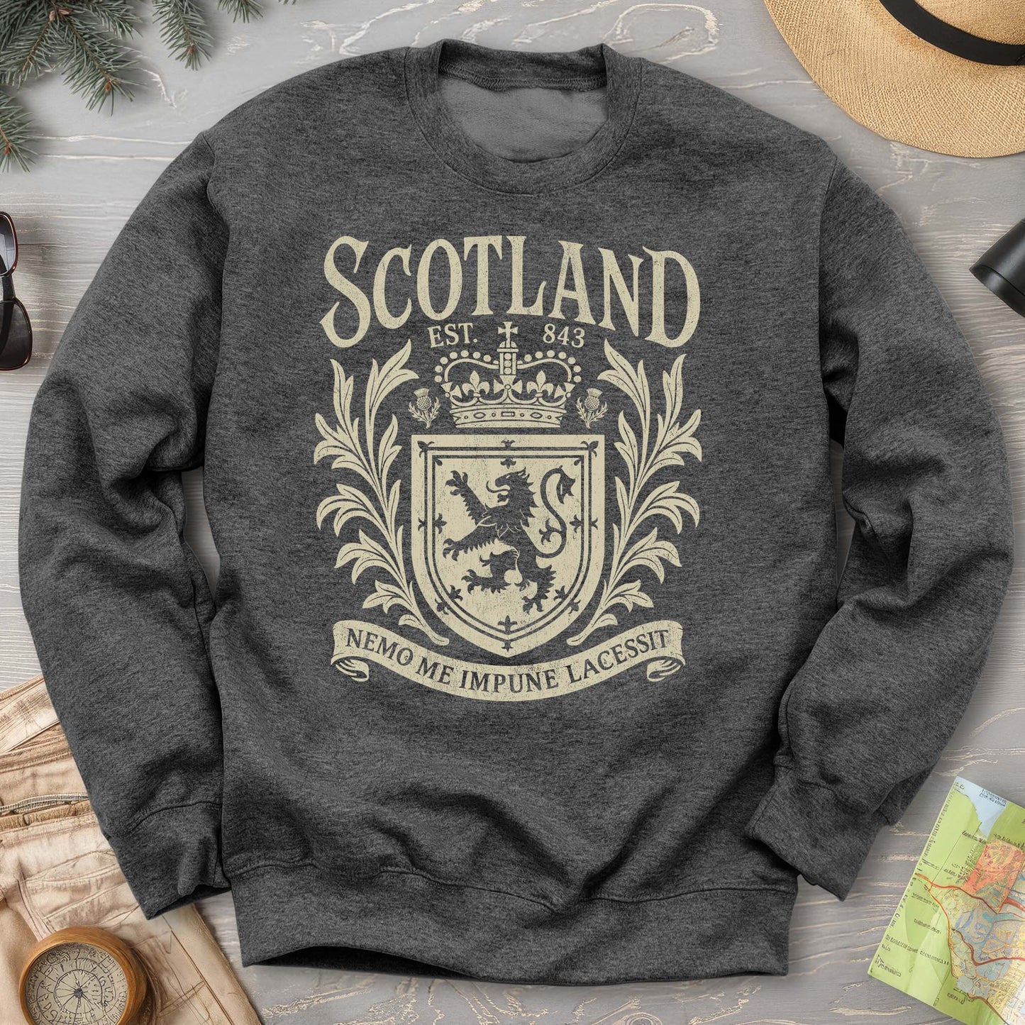 Scotland Vintage Heraldry Sweatshirt