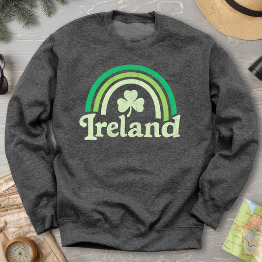 Ireland Rainbow Shamrock Sweatshirt