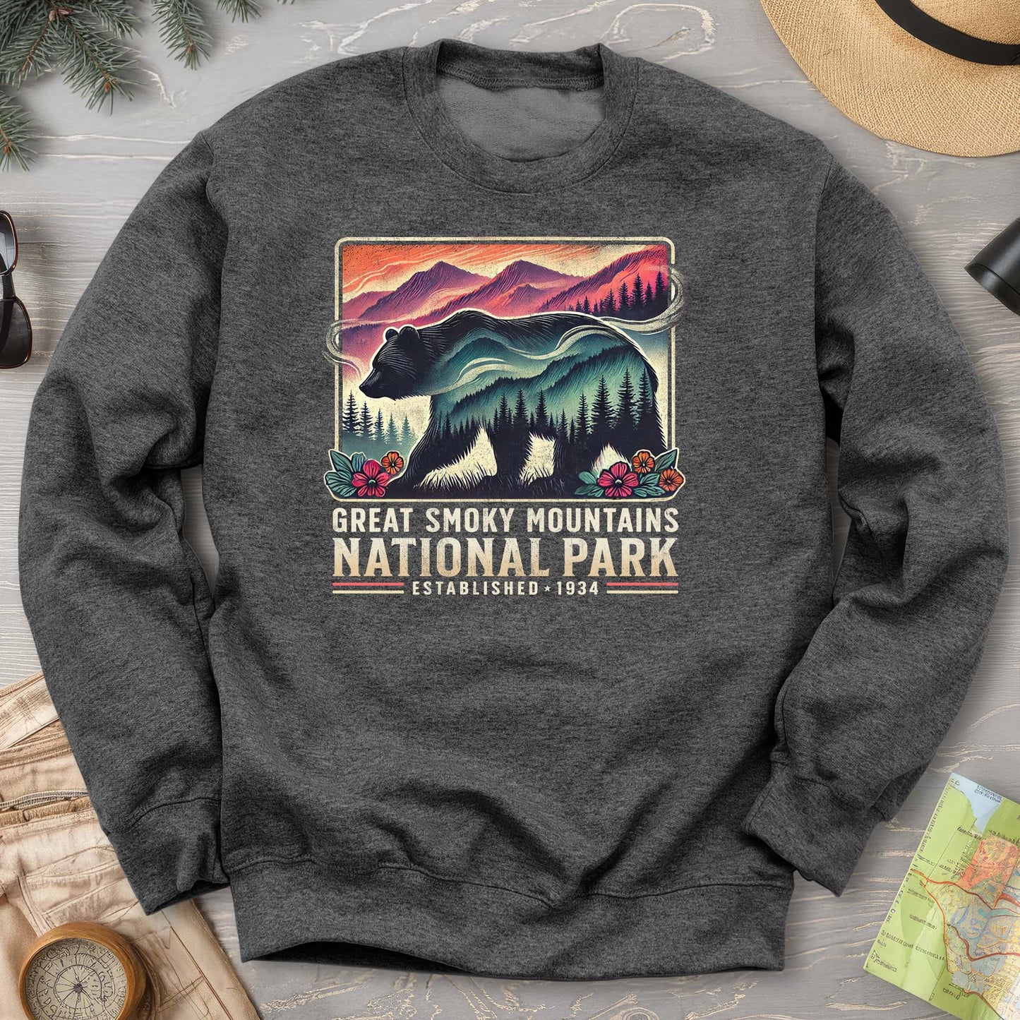 Great Smoky Mountains "Mountain Bear" Sweatshirt