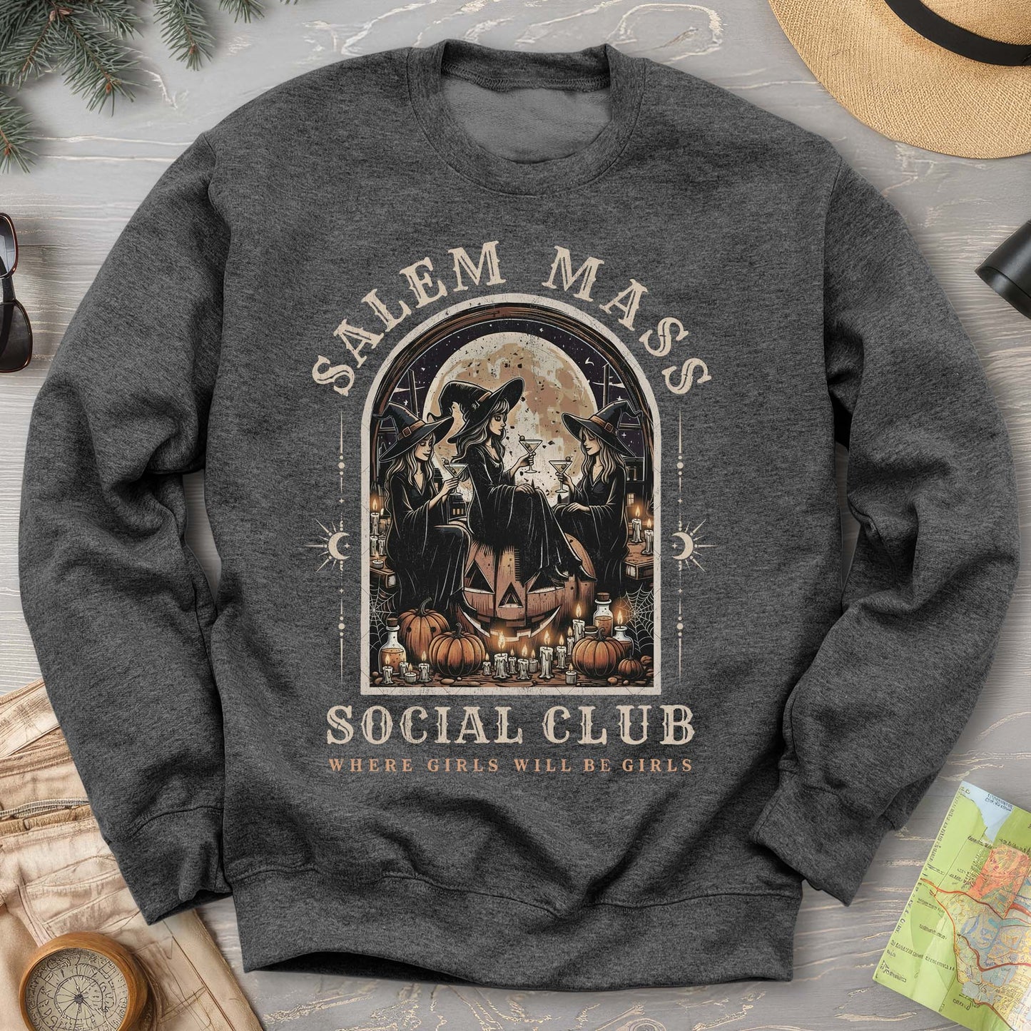 Salem Mass Social Club Sweatshirt