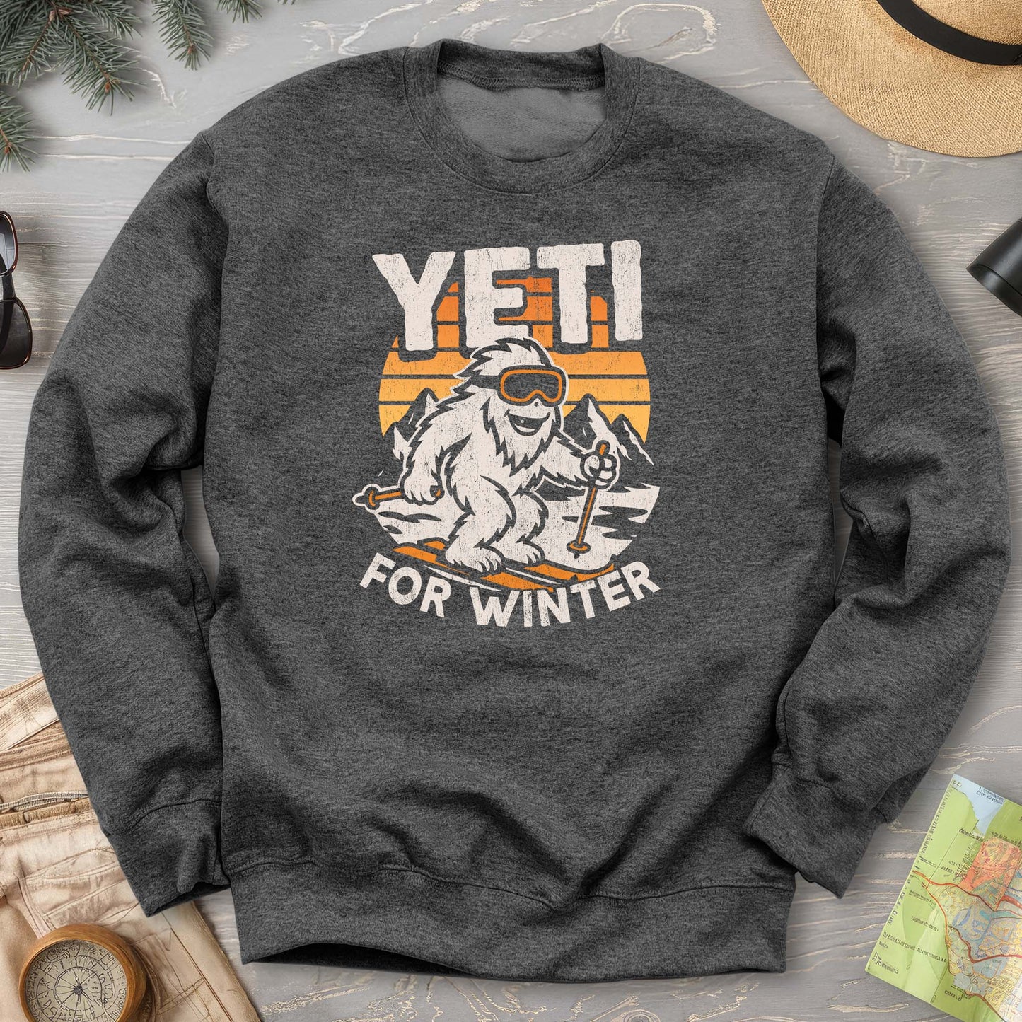 Yeti For Winter Sweatshirt