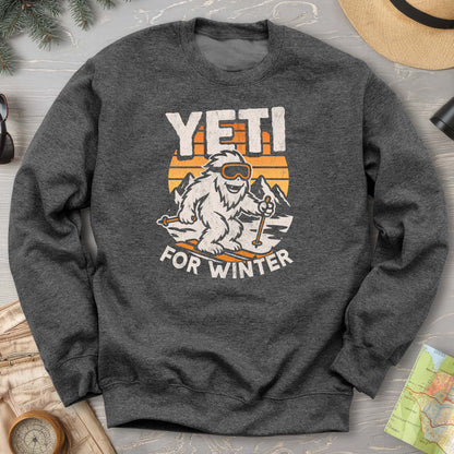 Yeti For Winter Sweatshirt