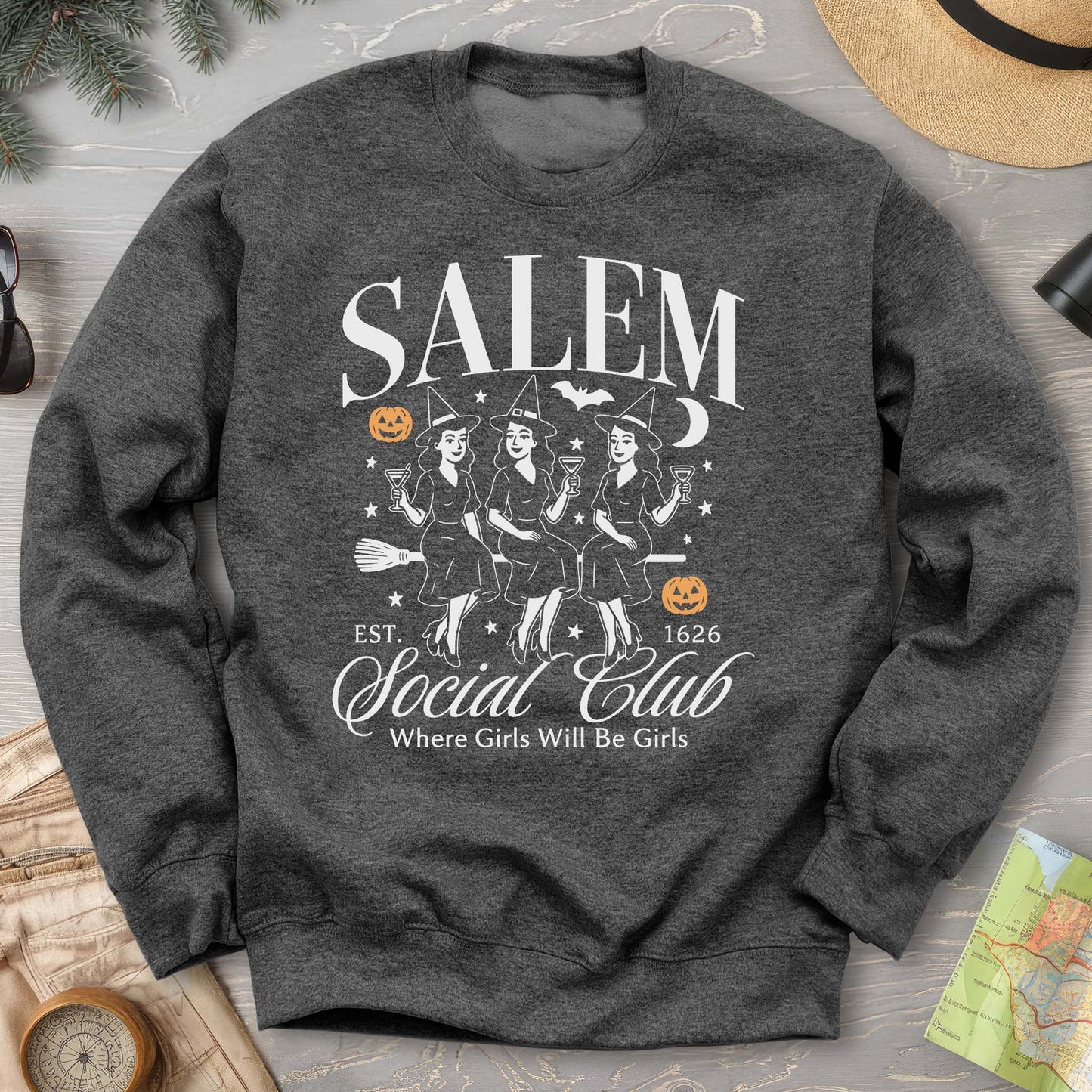 Salem Social Club Retro 50's Sweatshirt