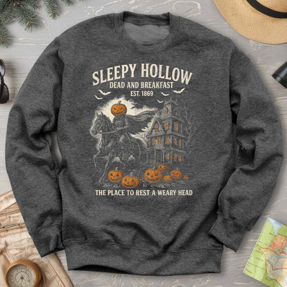 Sleepy Hollow Dead and Breakfast Sweatshirt