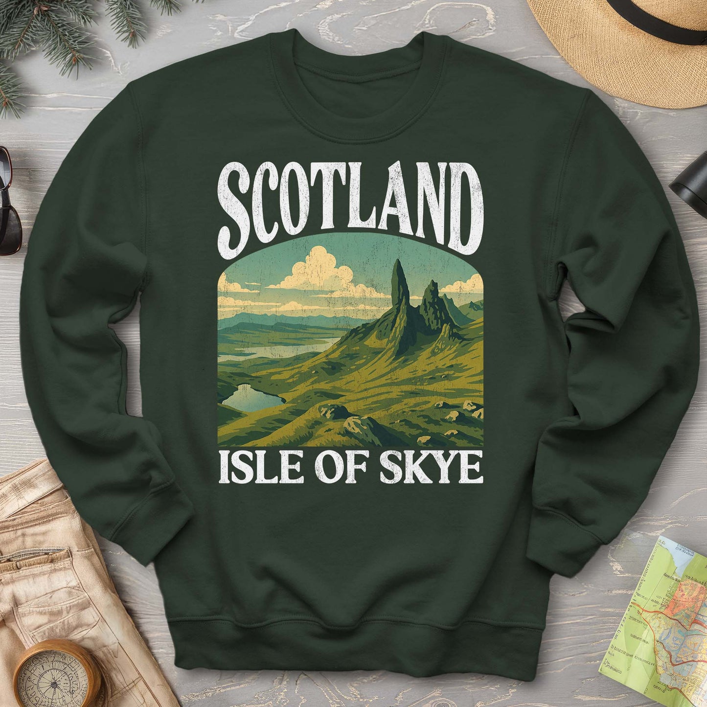 Scotland Isle of Skye "Big & Bold" Sweatshirt