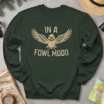In a Fowl Mood "Vintage Duck" Sweatshirt