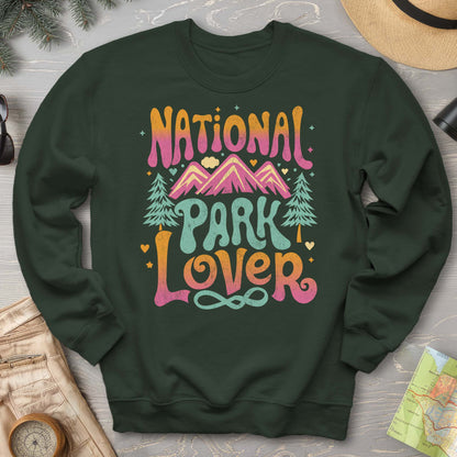 National Park Lover "Groovy Color" Sweatshirt