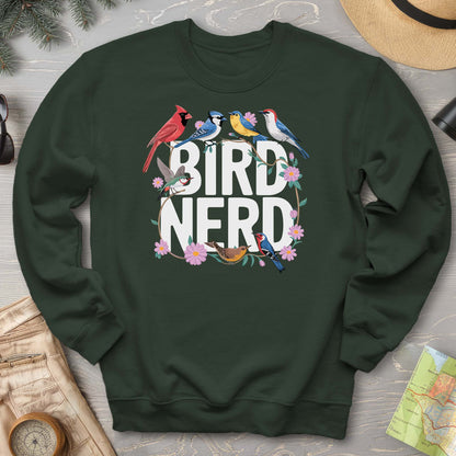 Bird Nerd "Flower Birds" Sweatshirt