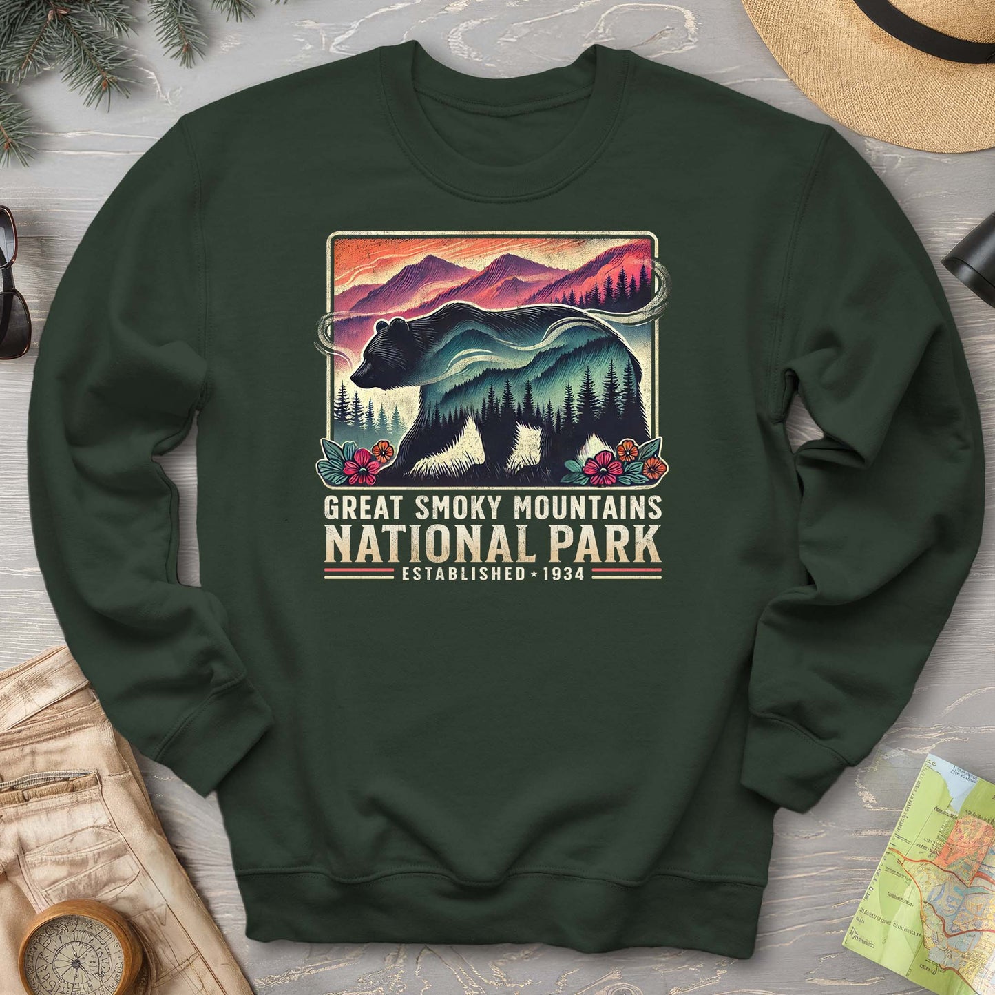 Great Smoky Mountains "Mountain Bear" Sweatshirt