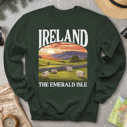 Ireland The Emerald Isle "Big and Bold" Sweatshirt
