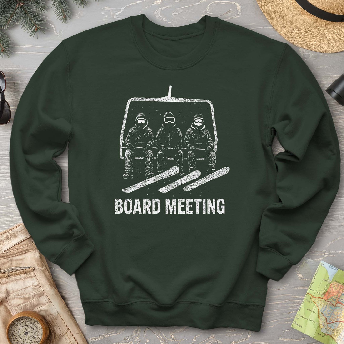Snowboard "Board Meeting" Sweatshirt