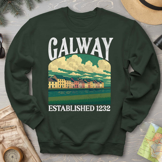 Galway Ireland "Big and Bold" Sweatshirt
