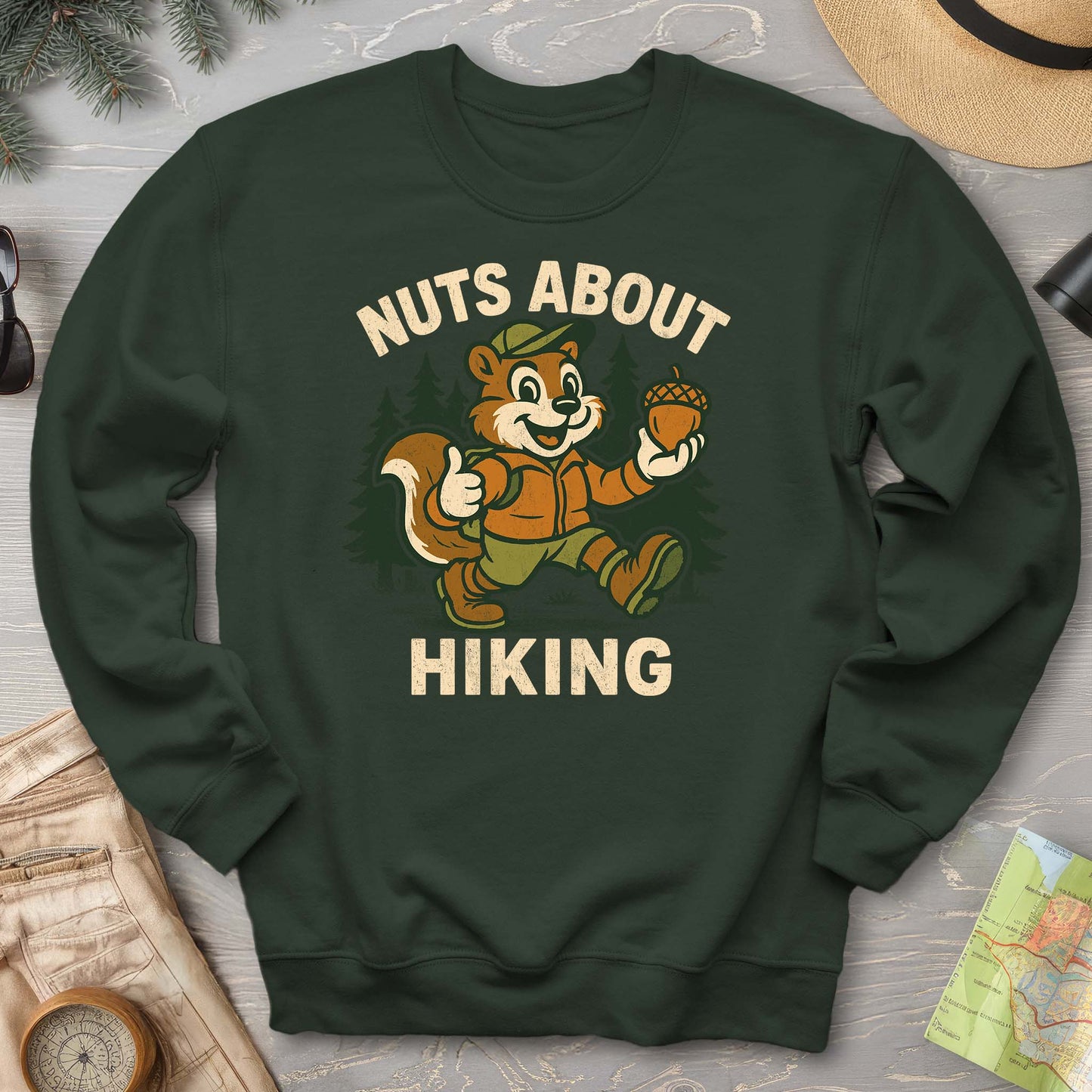 Nuts About Hiking Sweatshirt
