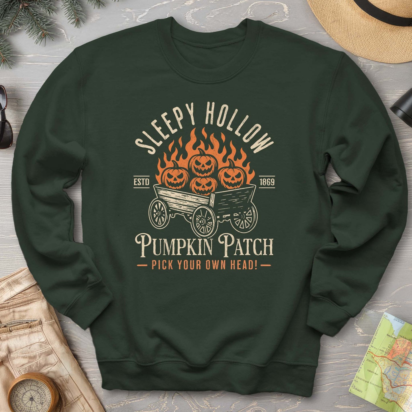 Sleepy Hollow Pumpkin Patch Sweatshirt