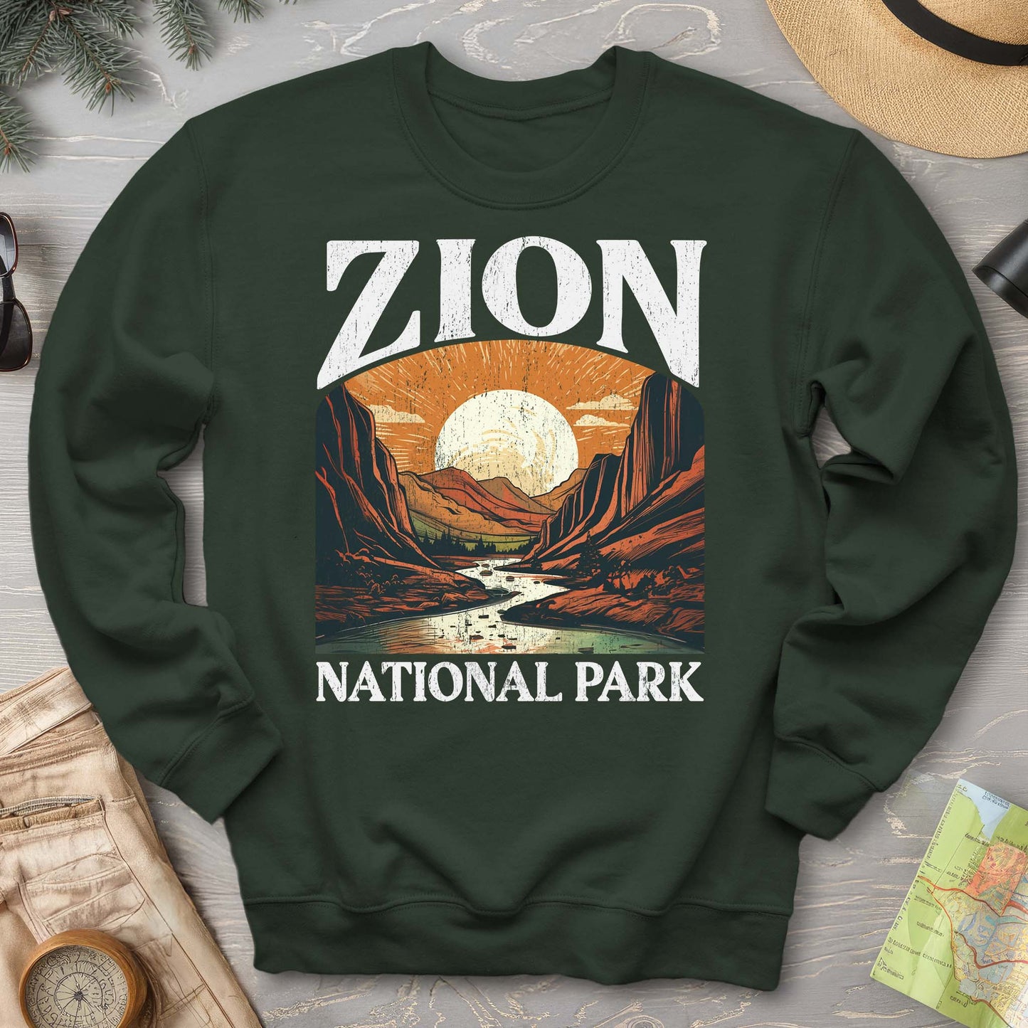 Zion National Park "Big and Bold" Sweatshirt