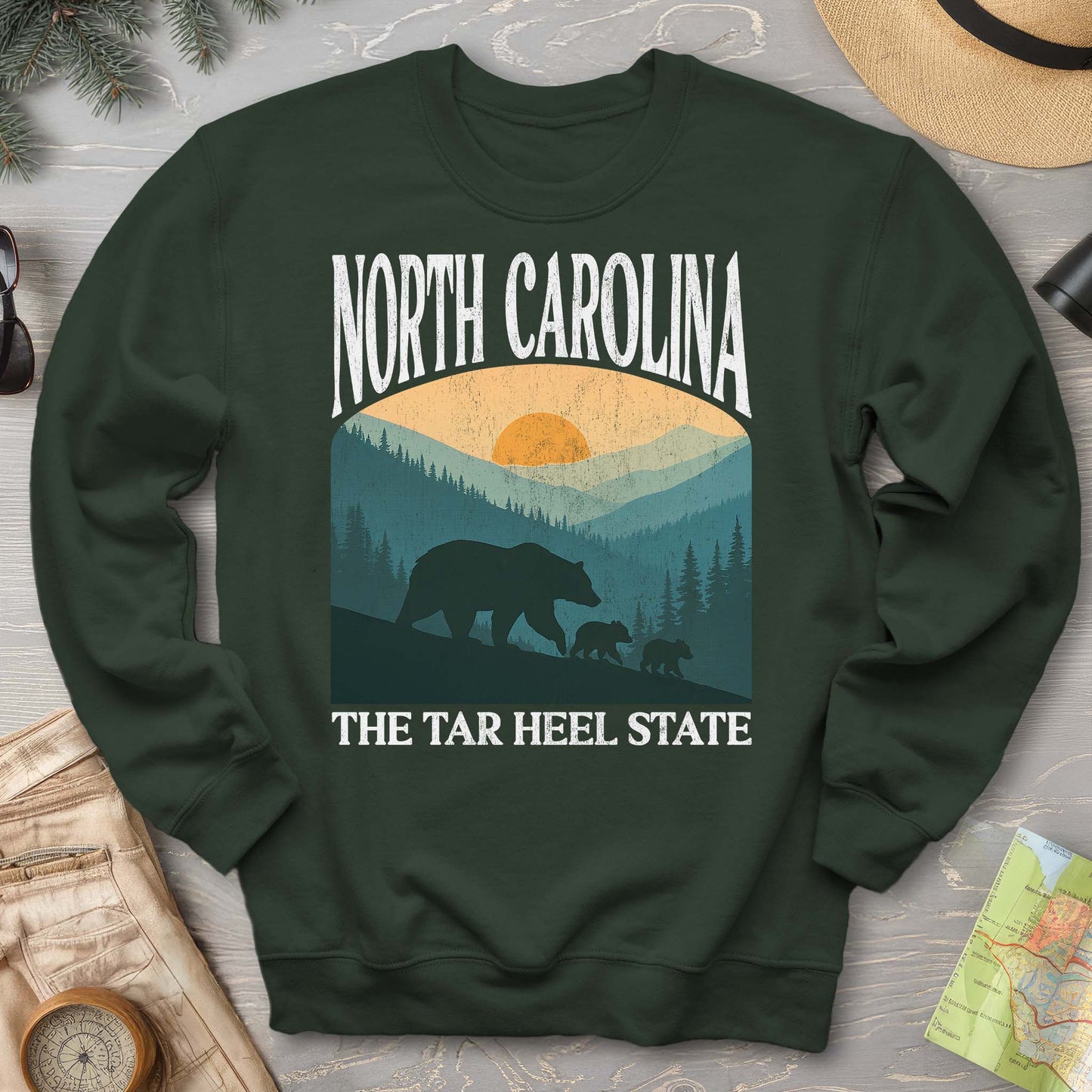 North Carolina Mountains "Big & Bold" Sweatshirt