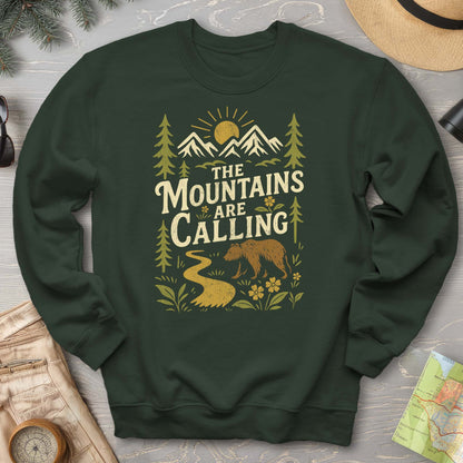 The Mountains Are Calling "Vintage Sketch" Sweatshirt