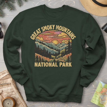 Great Smoky Mountains National Park Sunset Sweatshirt