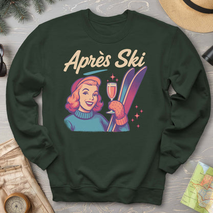 Apres Ski Retro 1950's Sweatshirt