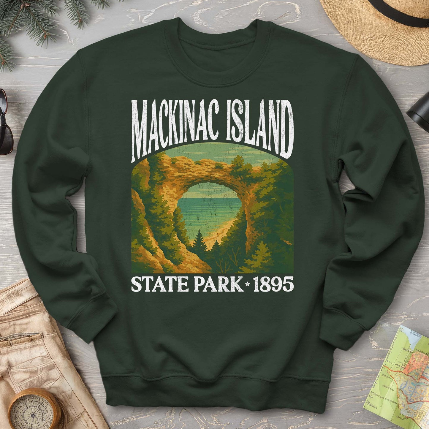 Mackinac Island State Park"Big and Bold" Sweatshirt