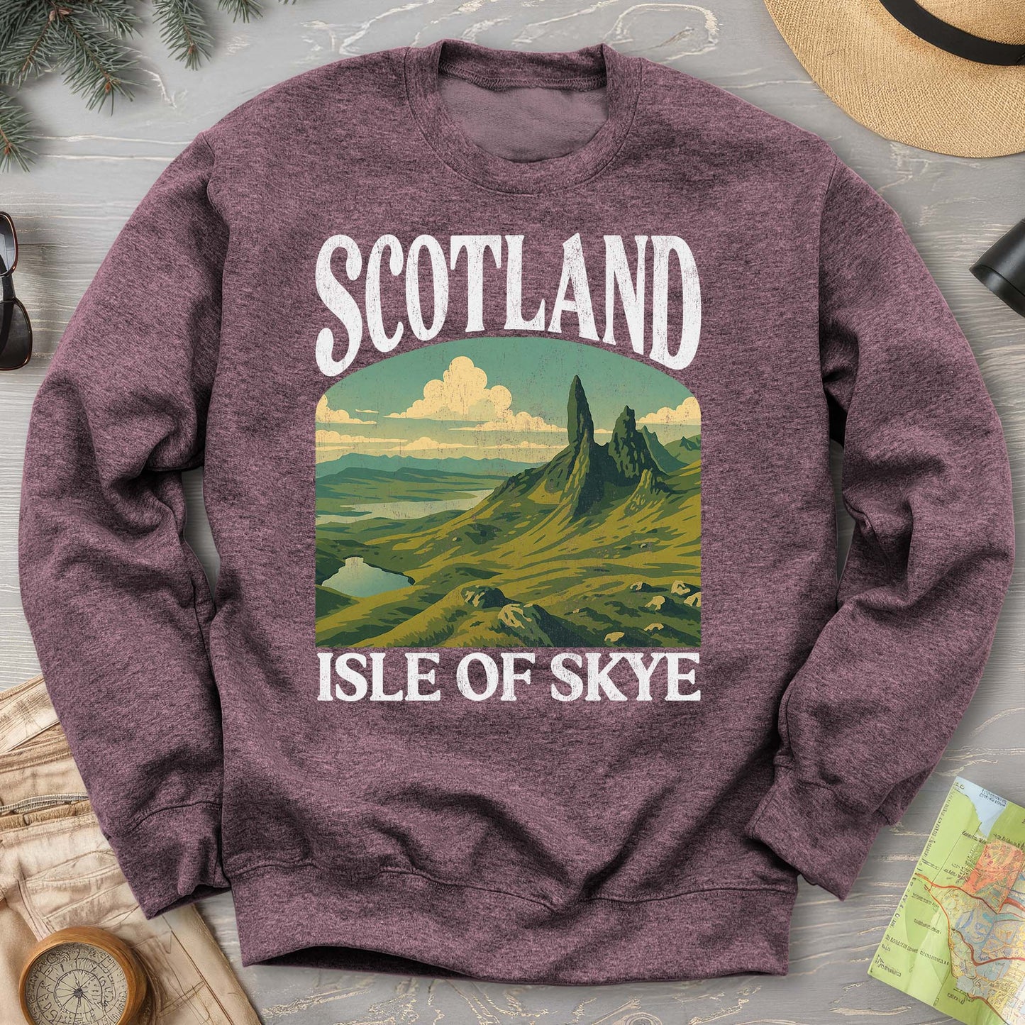 Scotland Isle of Skye "Big & Bold" Sweatshirt