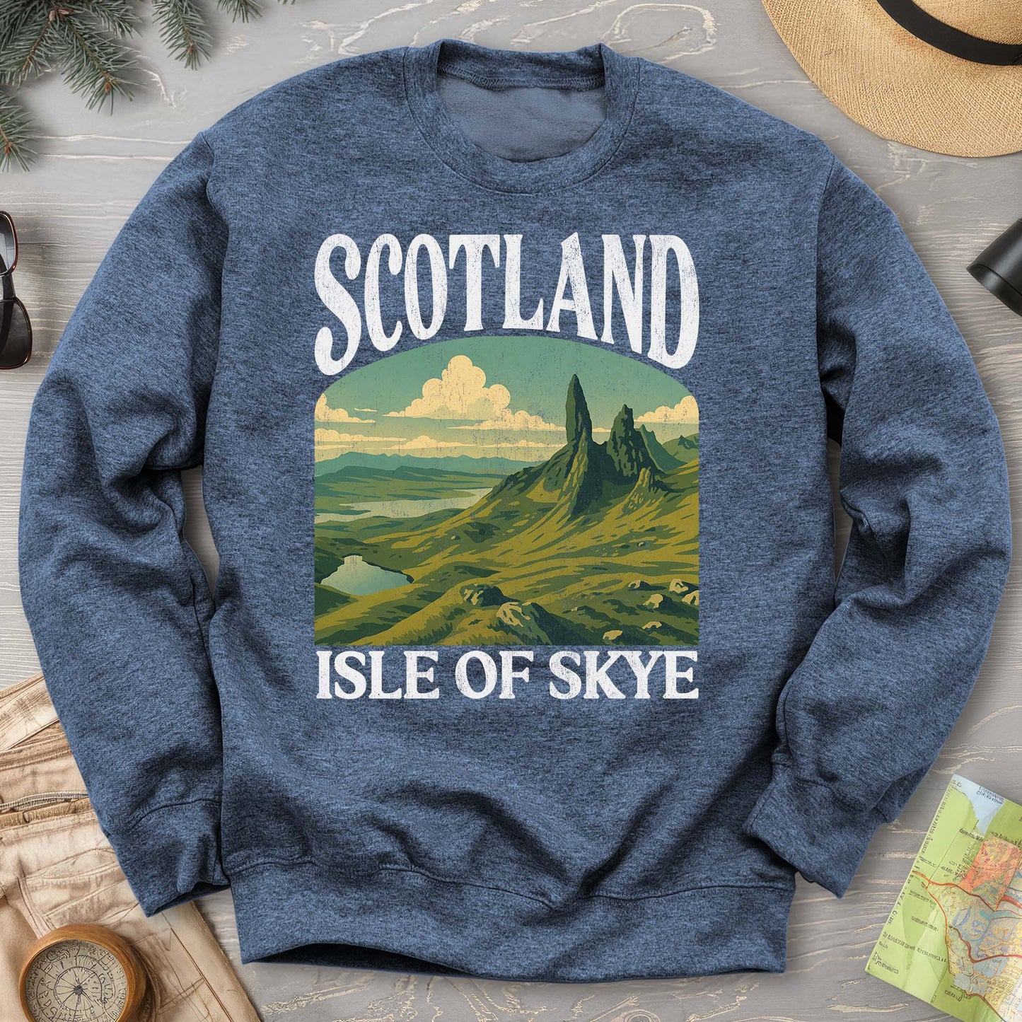 Scotland Isle of Skye "Big & Bold" Sweatshirt