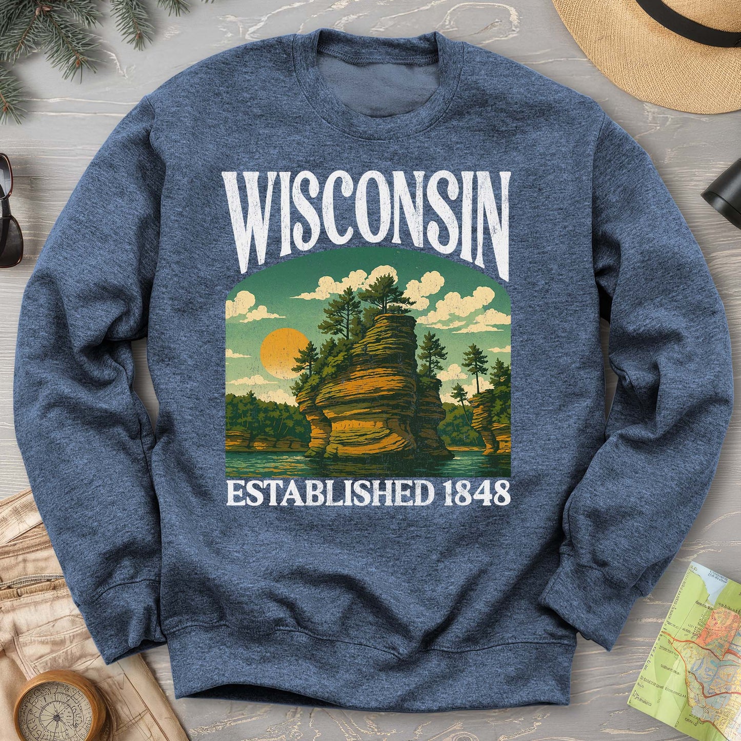 Wisconsin "Big & Bold" Sweatshirt